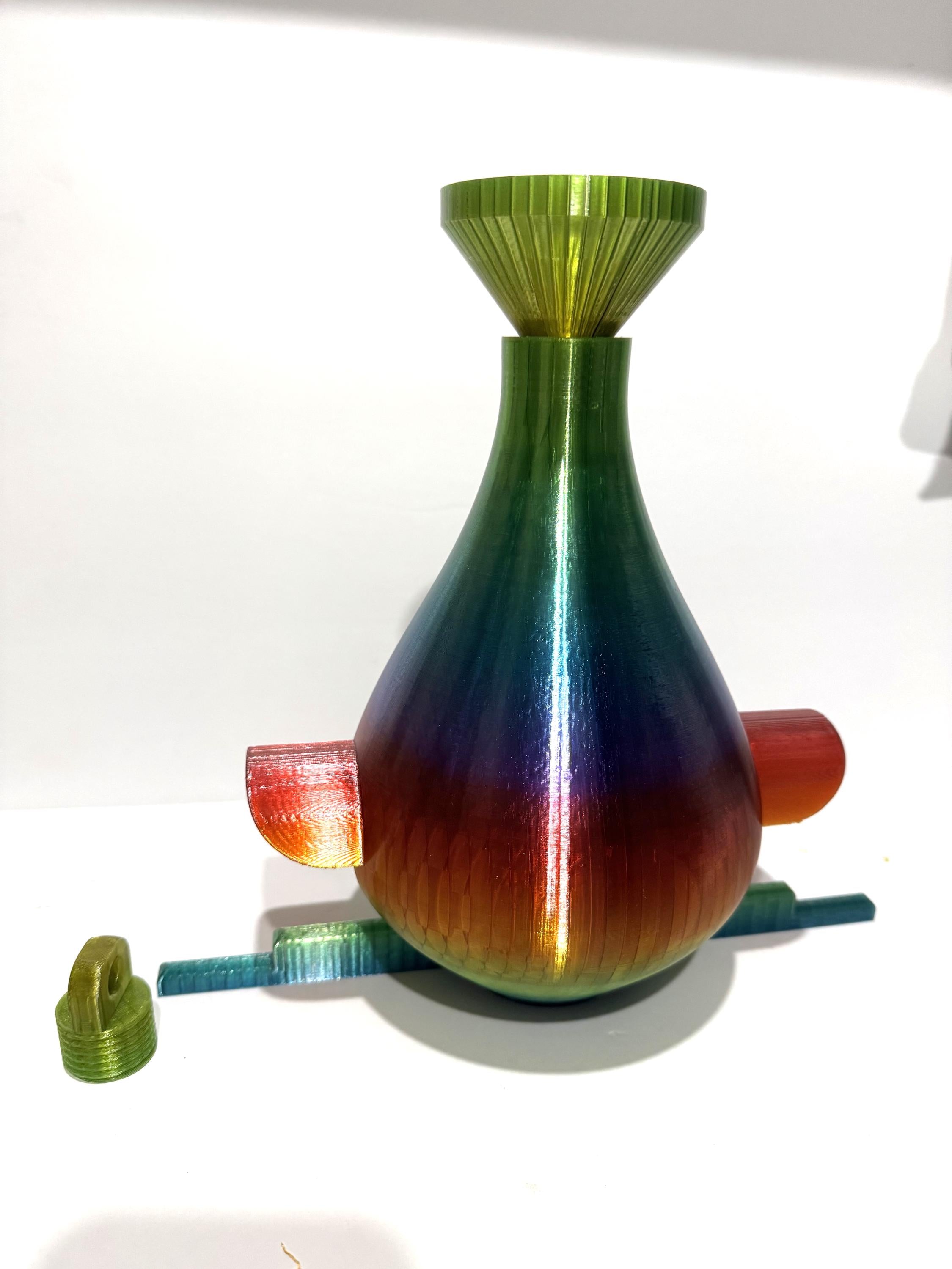 Multicolor 3D Printed Birdhouse Combo – Custom Funnel & Removable Top