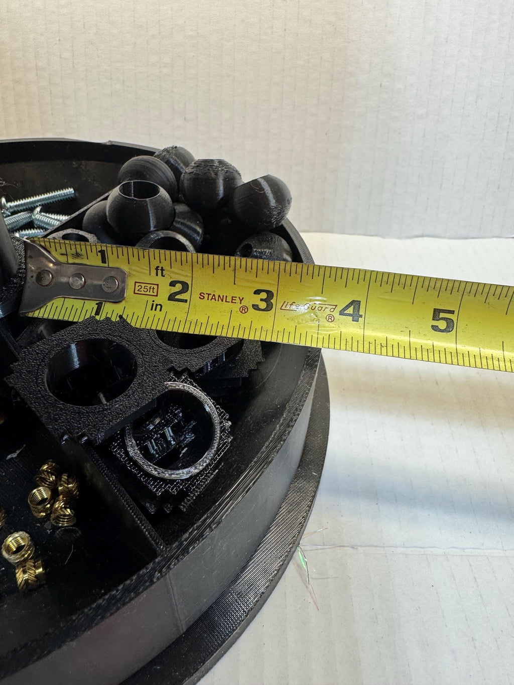 3-Tier Rotating Parts Organizer | 3D Printed Workbench Organizer