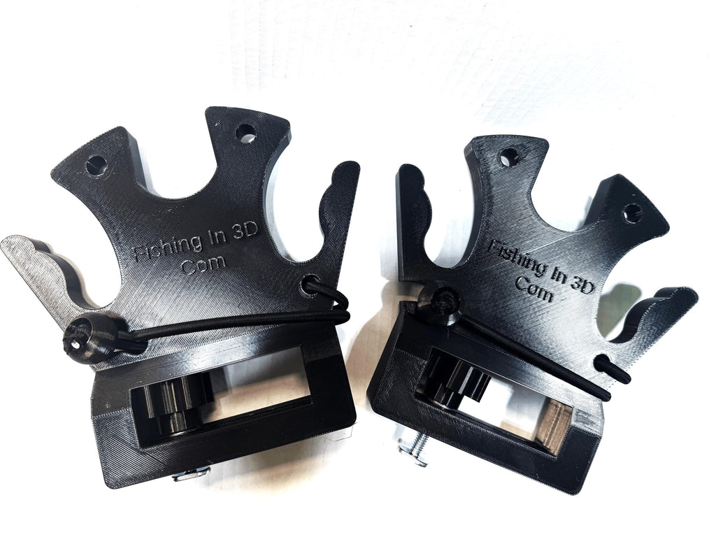 Track Mount Tournament Ready Fishing Rod Holder for Kayaks ) The Breast