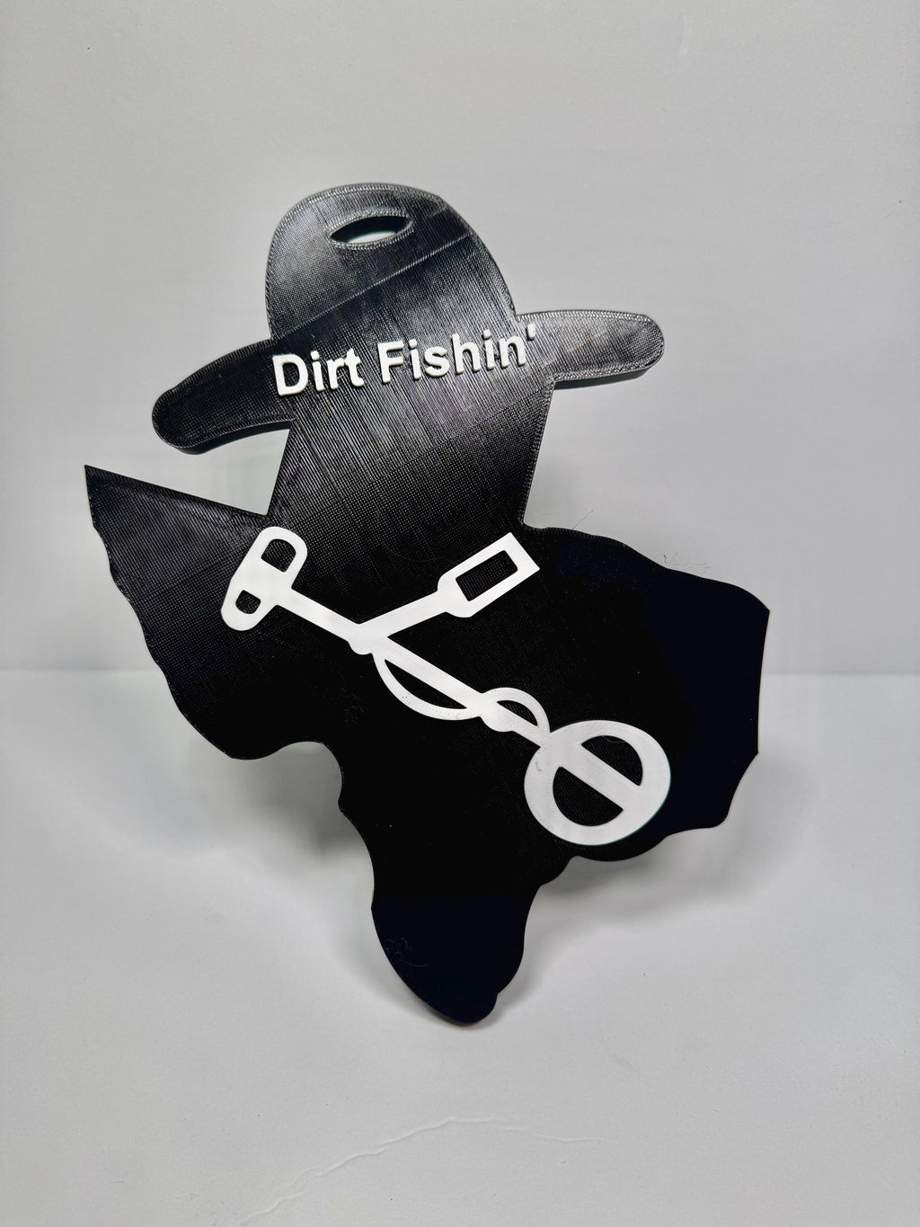 Texas Cowboy Metal Detecting Truck Hitch Cover