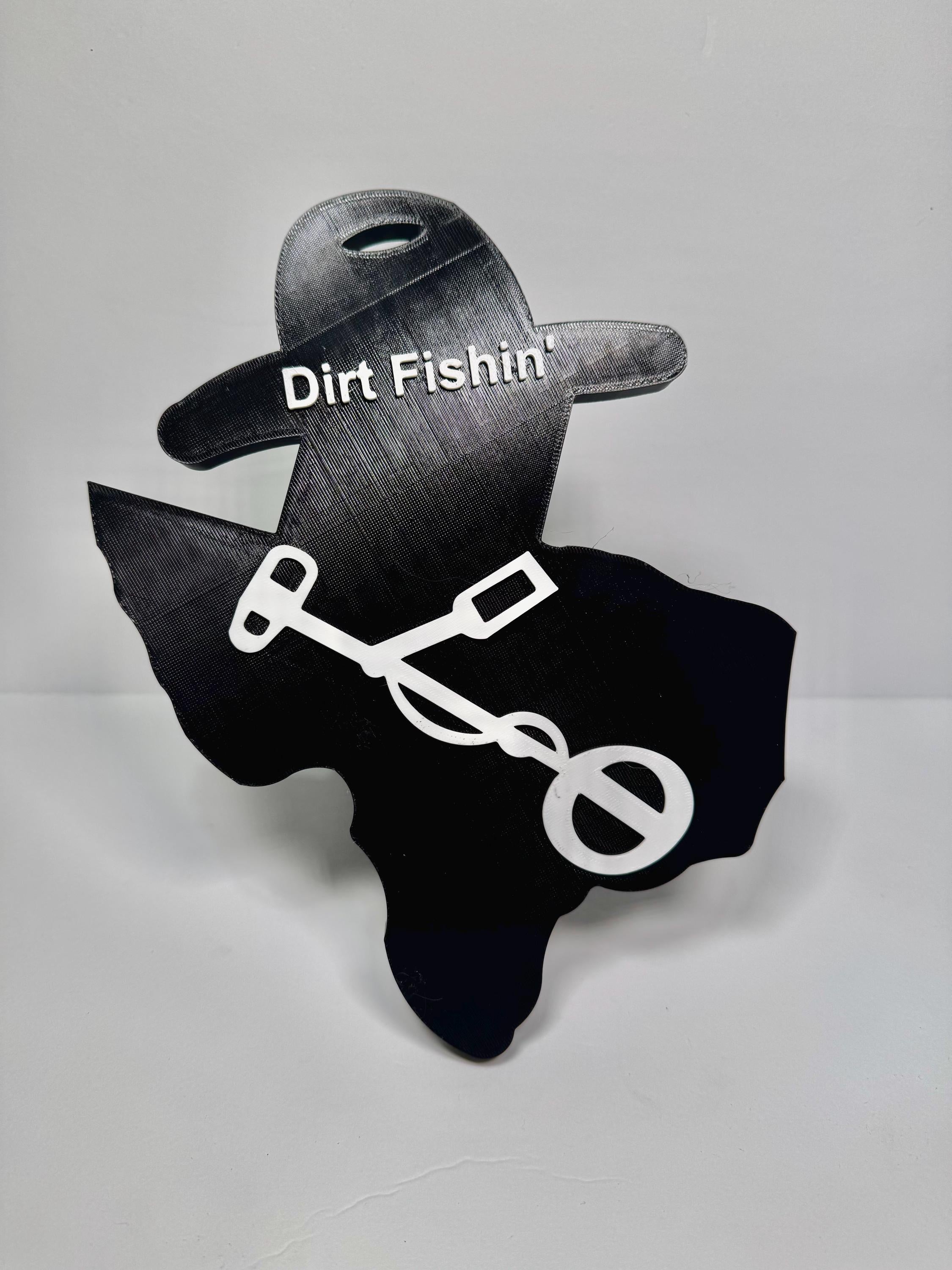 Texas Cowboy Metal Detecting Truck Hitch Cover