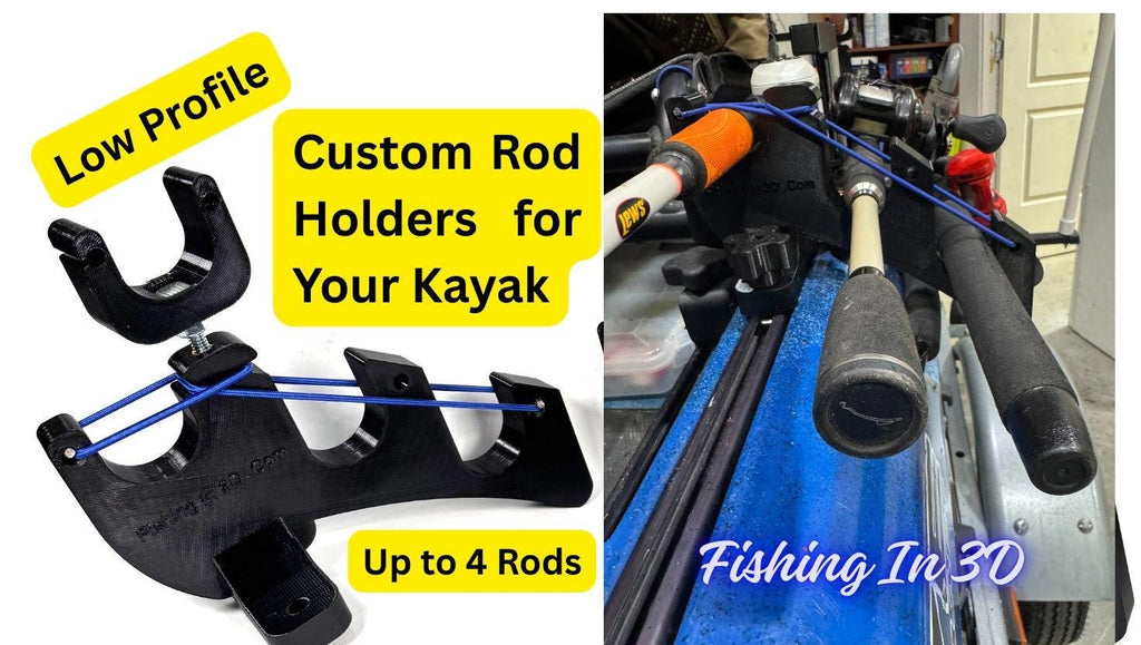 Low Profile Fishing Rod Holder