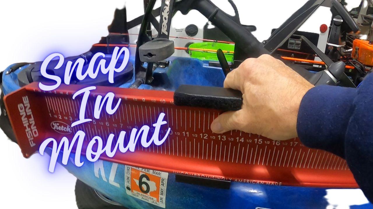 Fish Measuring Board Mount ( SNAP IN )